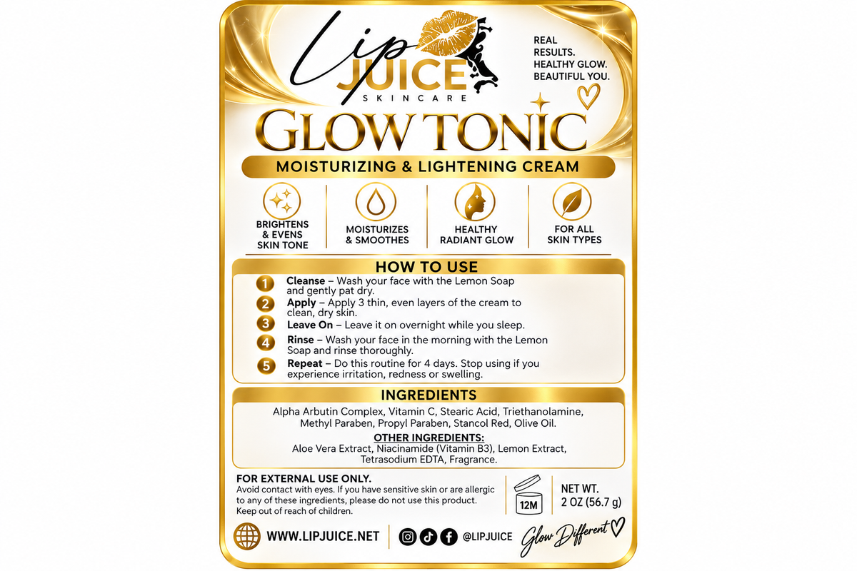 Glow tonic lightning cream