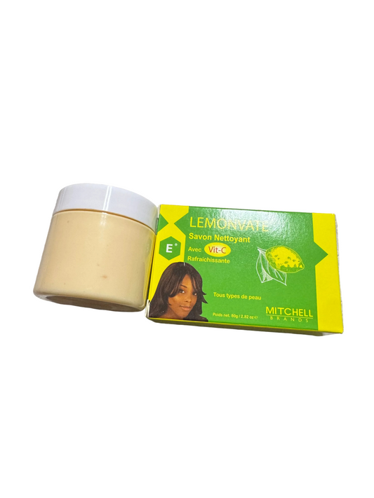 Bleaching cream  + soap￼